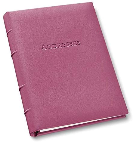Leather Refillable Desk Address Book, by Gallery Leather, 9