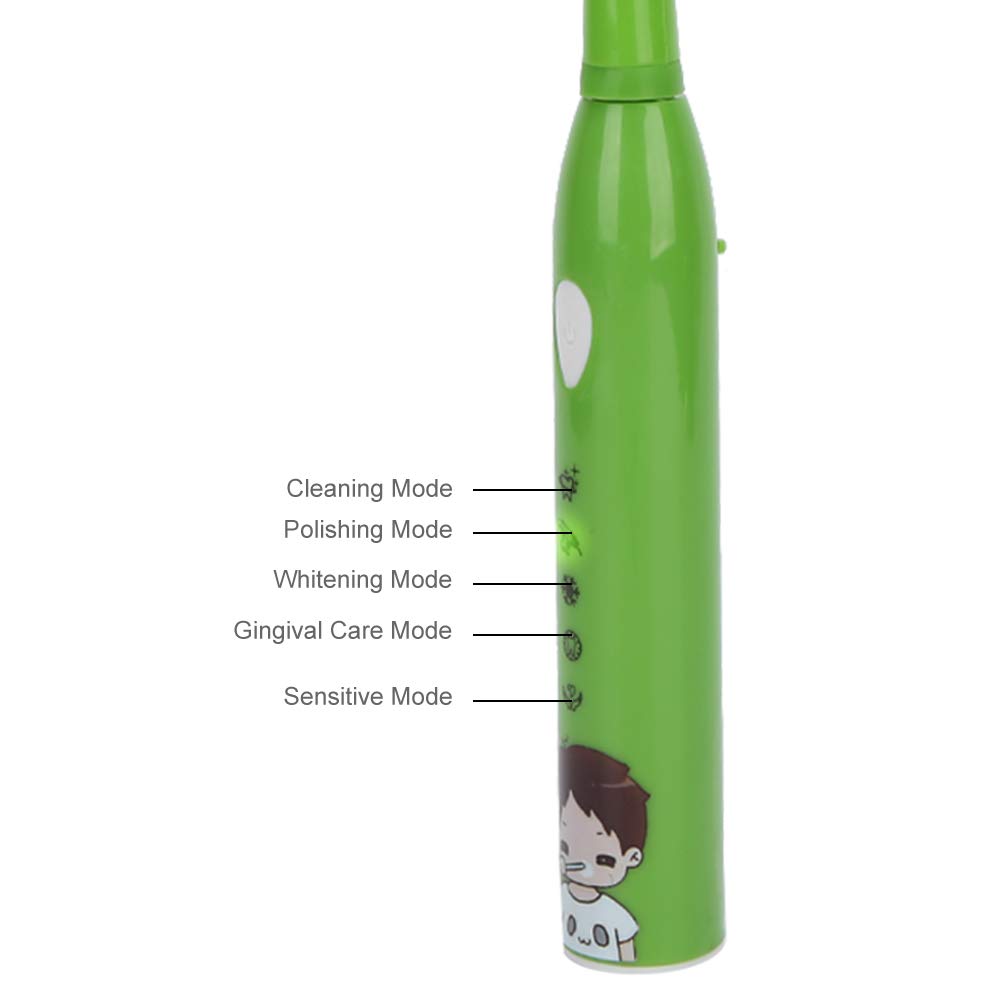 Electric Sonic Toothbrush, Rechargeable Electric Toothbrush, 5 Modes, 4 Brush Heads, Household Recha