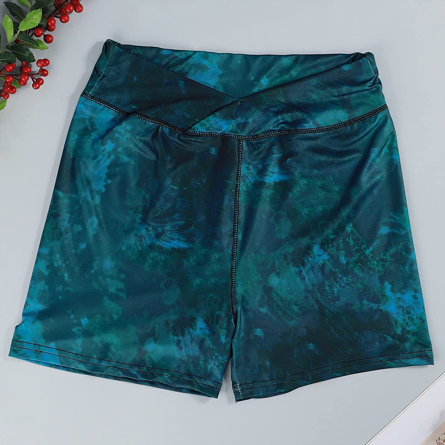 Plus Size Shorts Yoga Spandex Workout Shorts Cycling Shorts