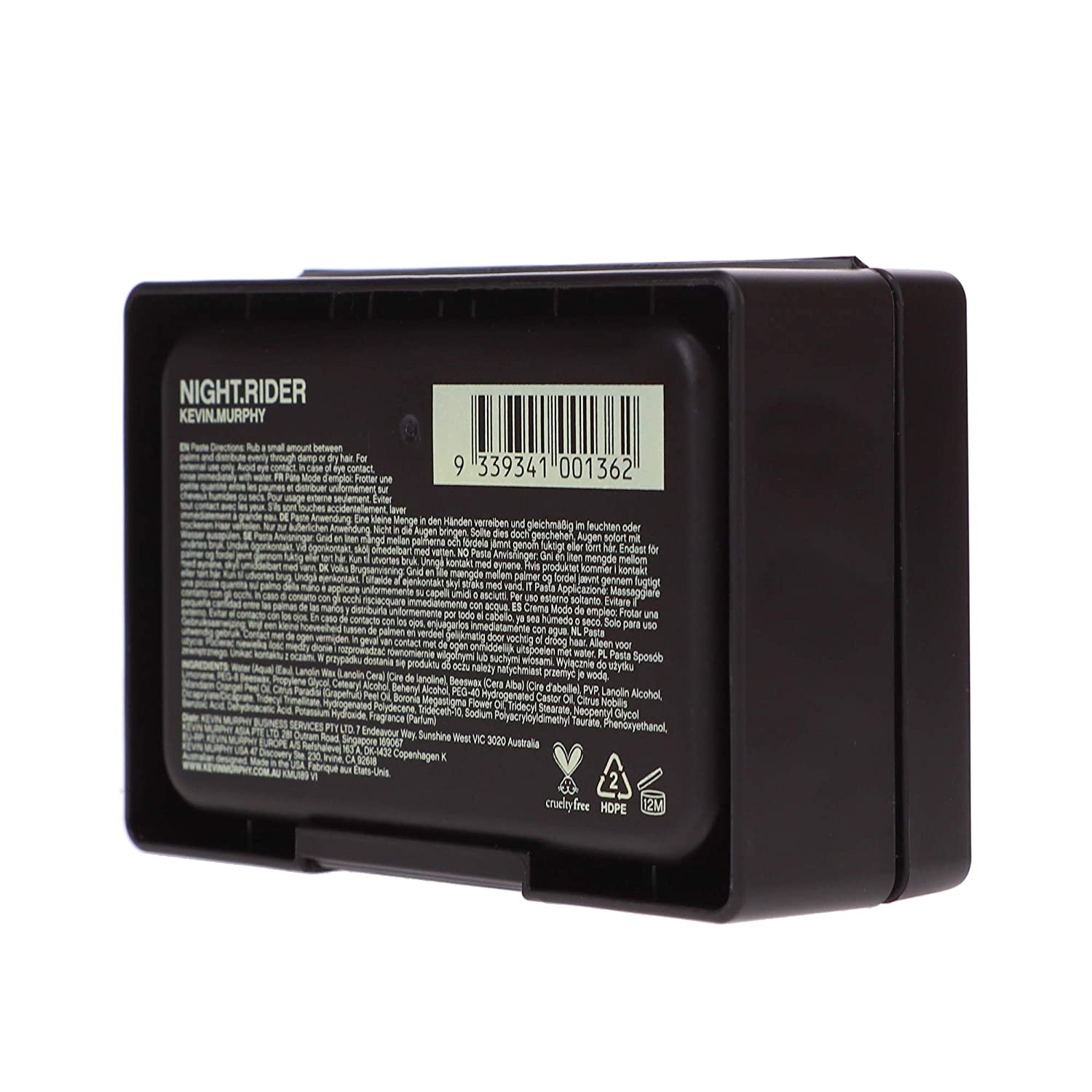 KEVIN MURPHY Night Rider Matte Texture Paste Firm Hold 3.4 oz / 100 g