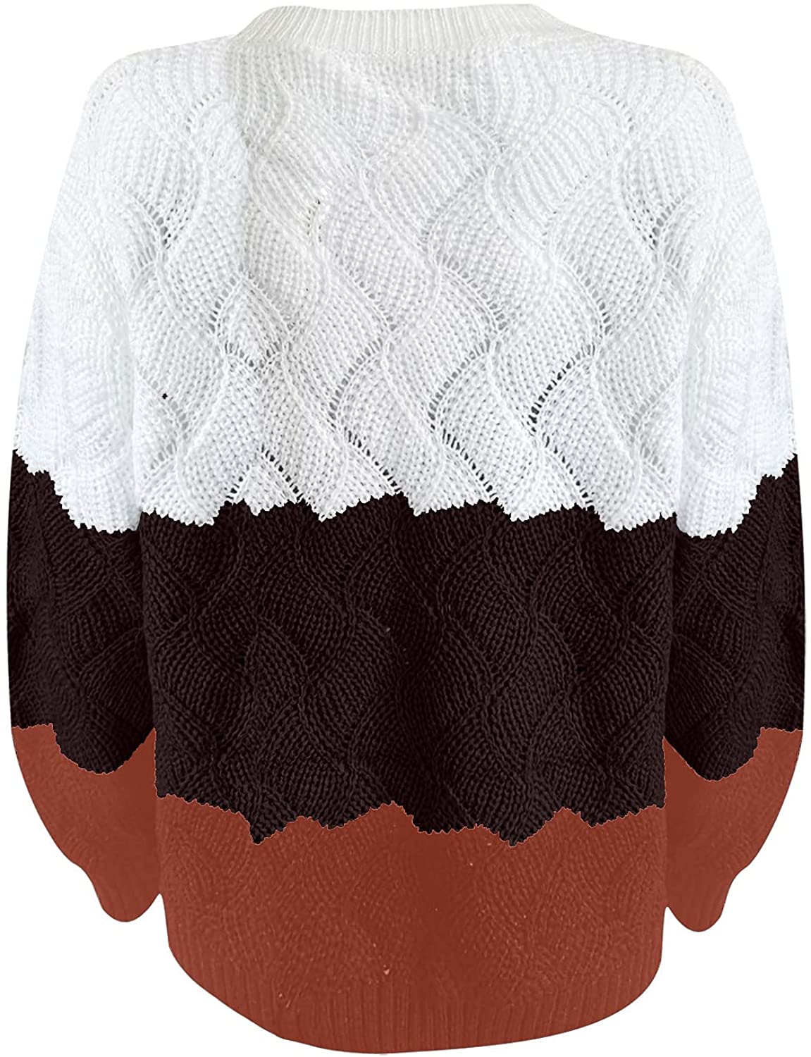 Sweaters For Women,Womens Tops Comfy O-Neck Pullover Autumn Striped Knitted T-Shirt Long-Sleeve Ladi