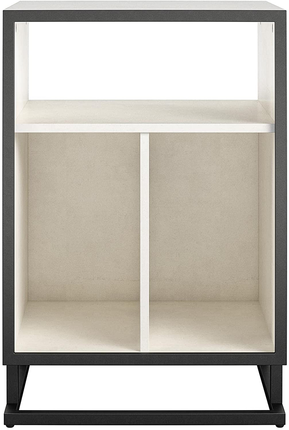 Novogratz Regal Turntable Stand/End Table, Plaster