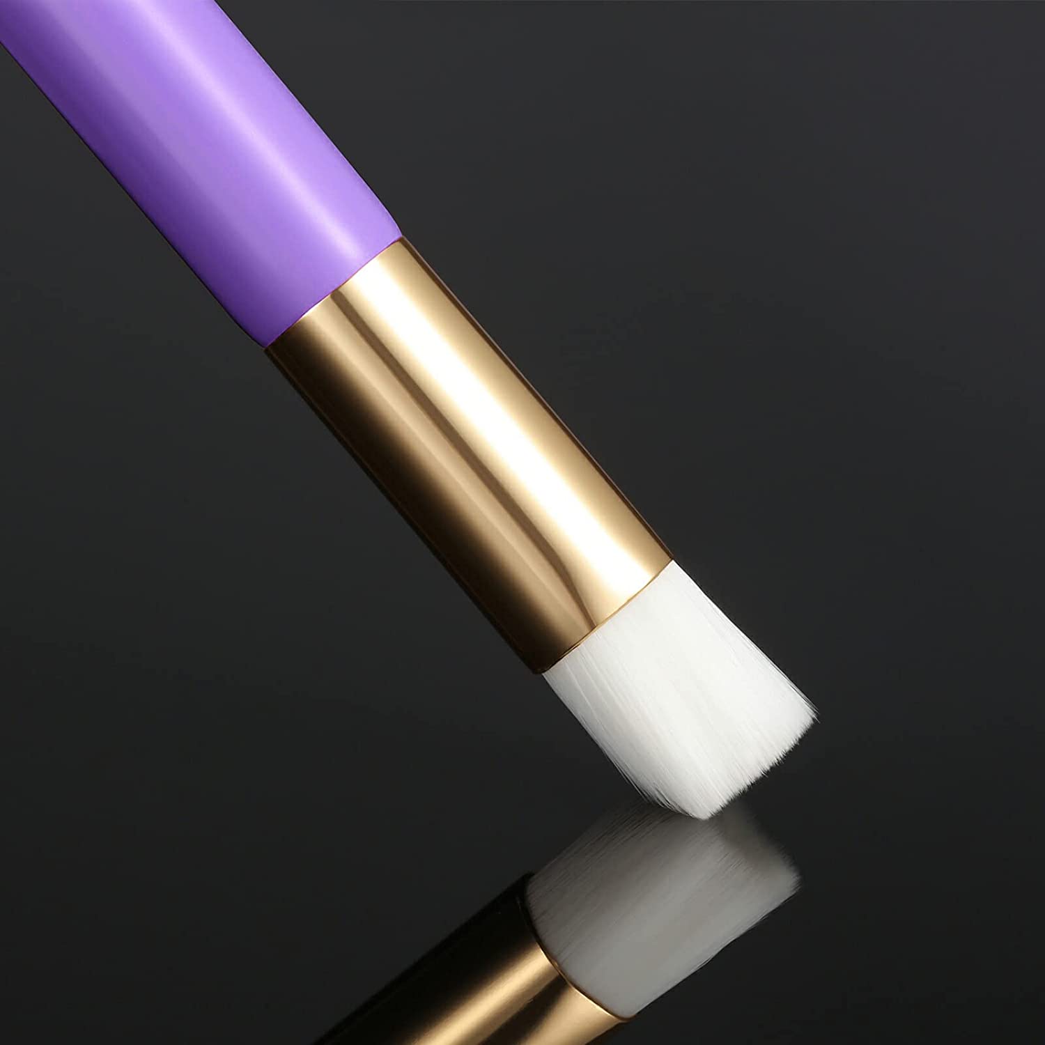 24 Pieces Lash Shampoo Brushes Set with Transparent Travel Plastic Tubes, Eyelash Extensions Nose Po