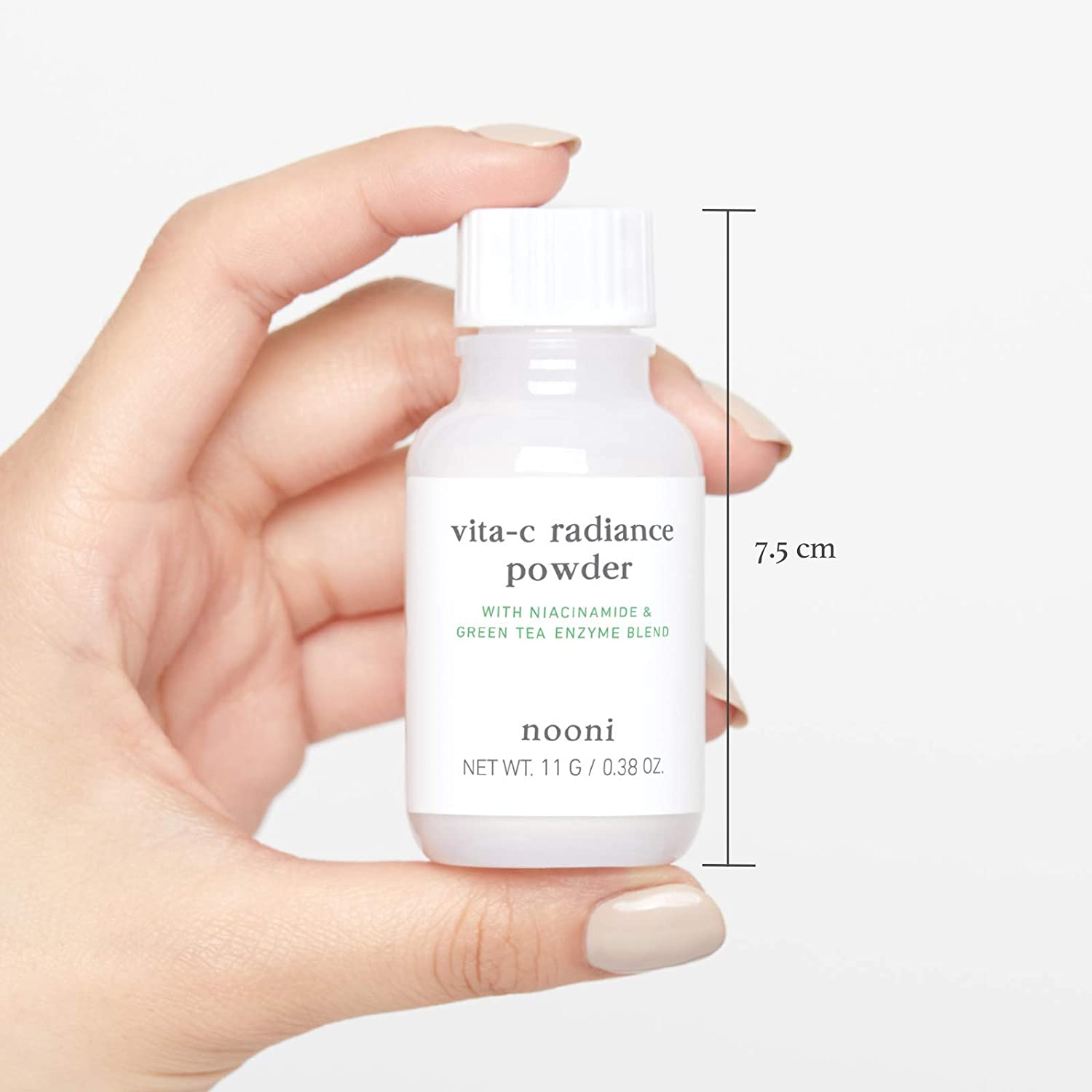 NOONI Vita-c Radiance Powder | Vitamin Powder for face to Mix With Skincare To Boost Effects | Formu