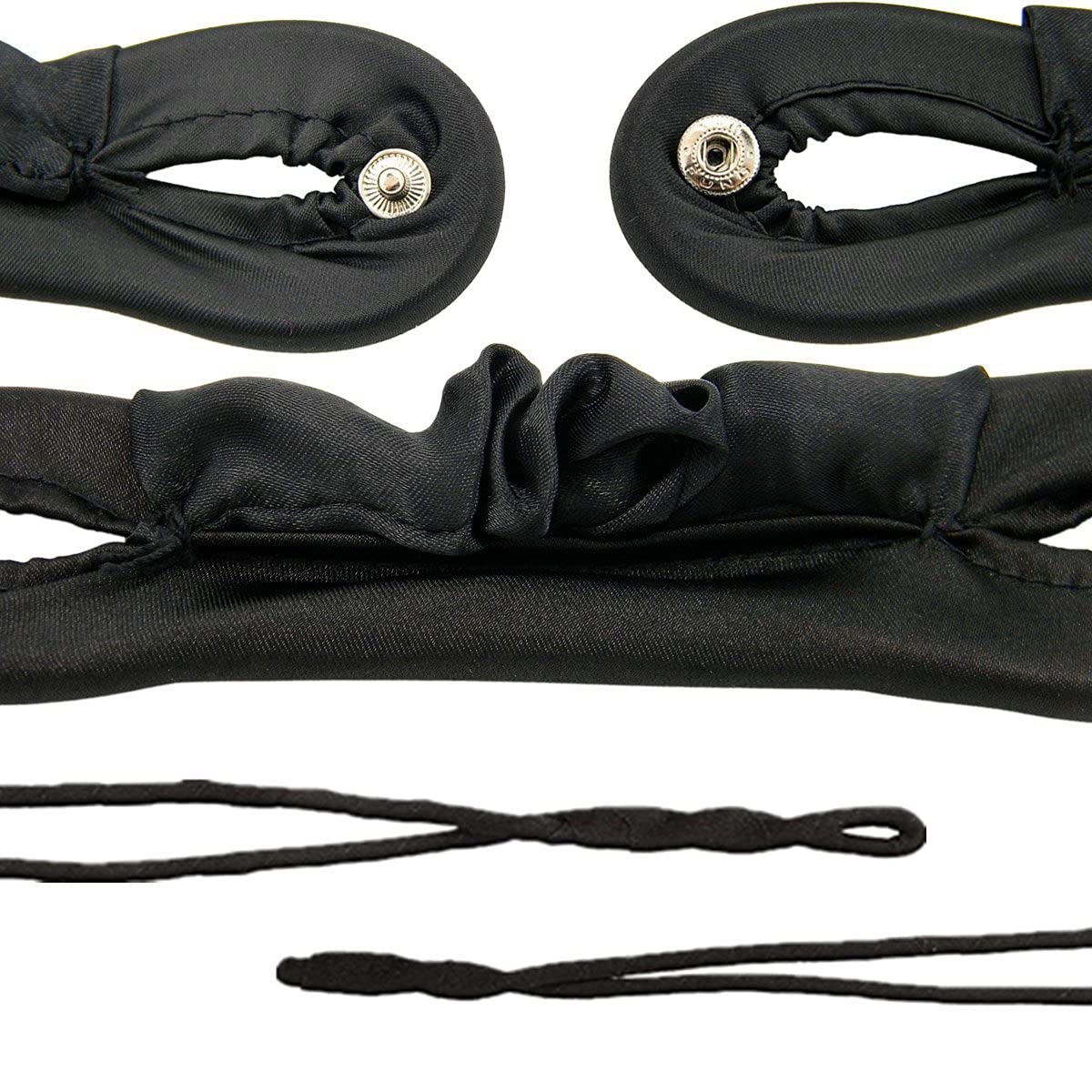 Hair Bun Maker 34PCS Hair Bun Shaper Kit for Thick/Long/Thin/Short Hair Include 6PCS Bun Maker 1PCS