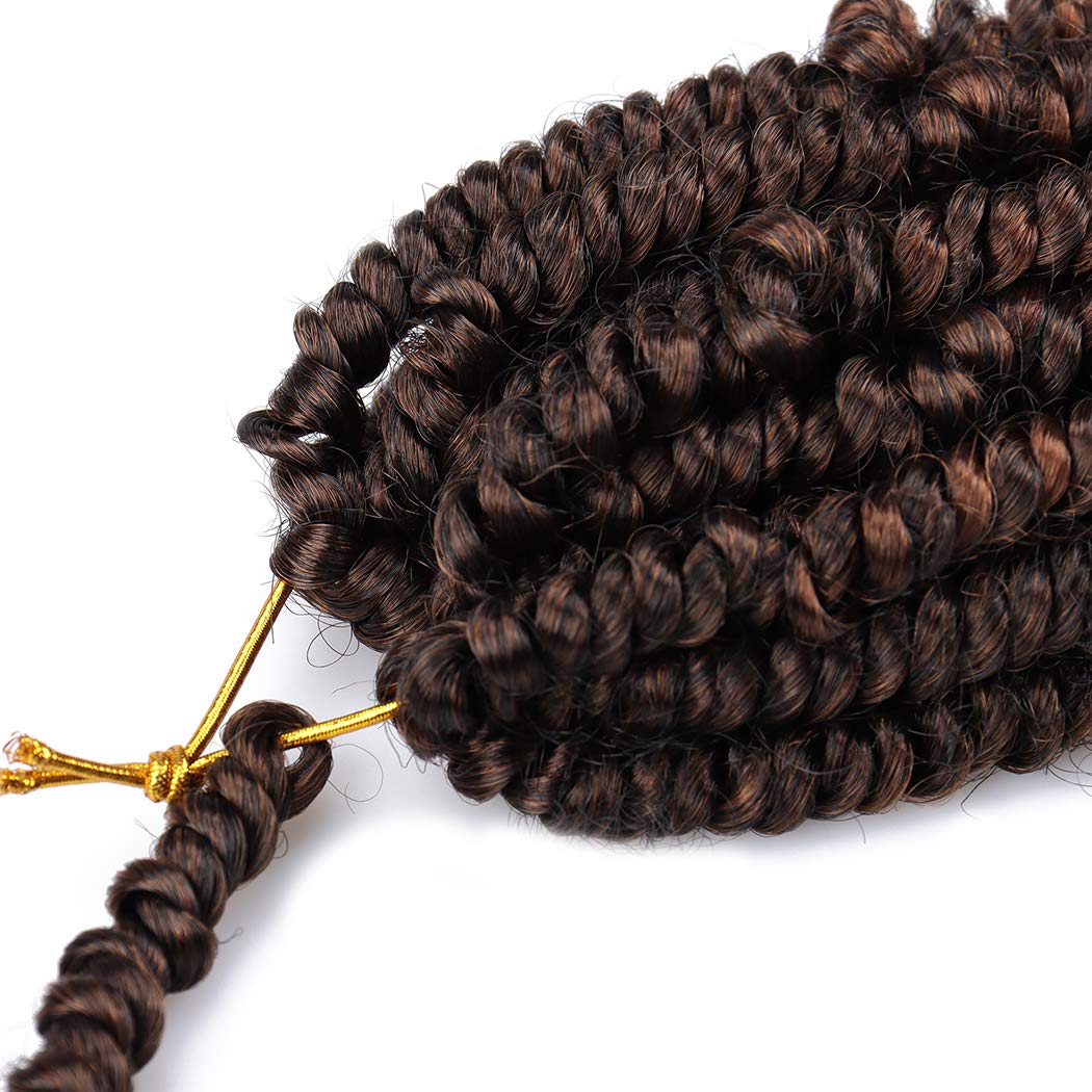 Bob Spring Twist 6 Inch Cute Spring Twists Crochet Braids Short Passion Twist Hair Pre-twisted Fluff