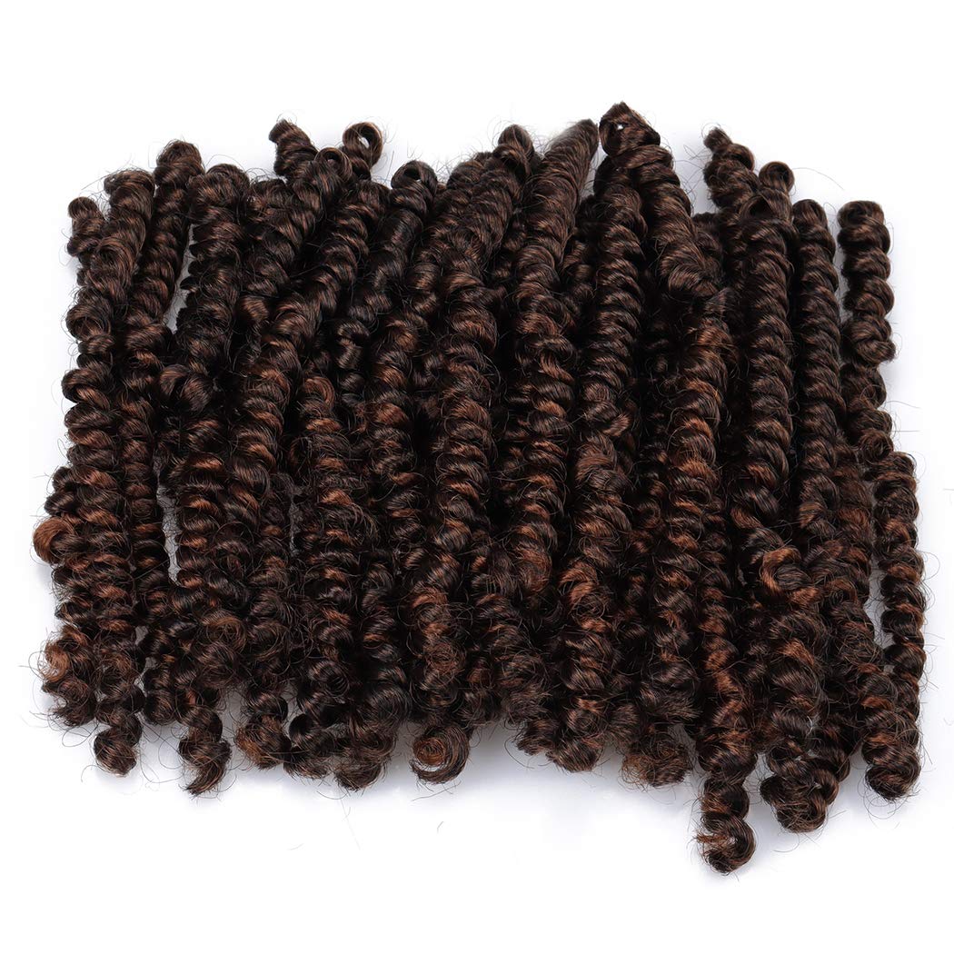 Bob Spring Twist 6 Inch Cute Spring Twists Crochet Braids Short Passion Twist Hair Pre-twisted Fluff