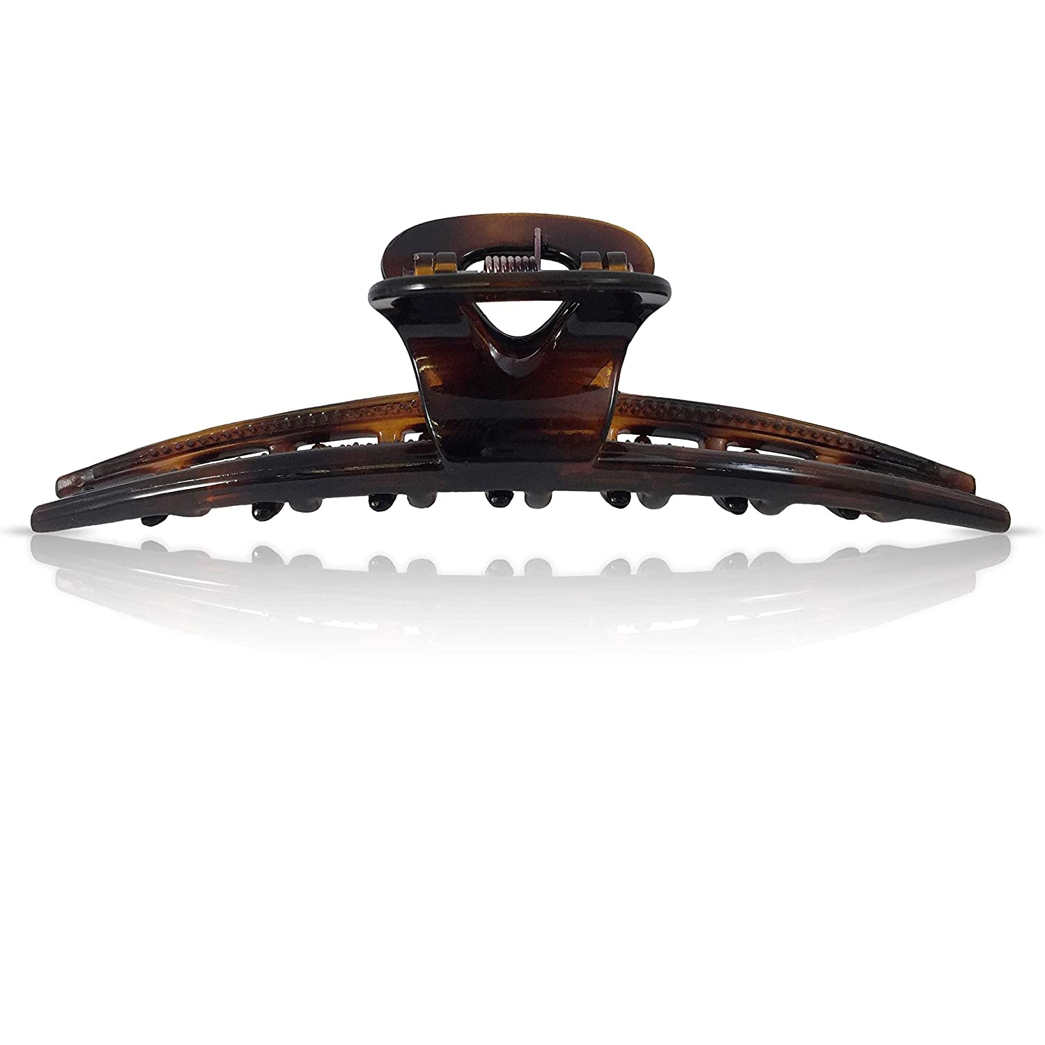 Scunci No-Slip Grip for Fine Hair Jaw Clip, Assorted Colors | 4-Pack