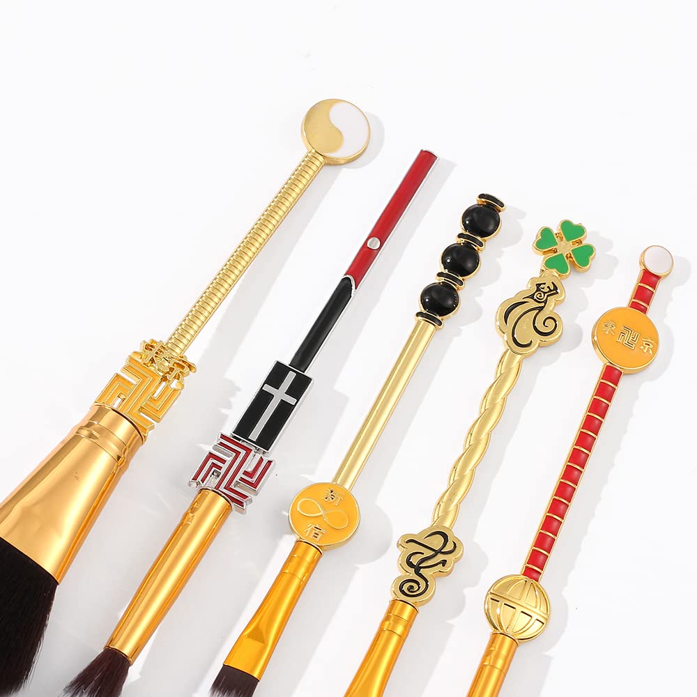 Tokyo Revengers Makeup Brushes Set - 5pcs Anime Peripheral Tokyo Revengers Character Accessory Eleme