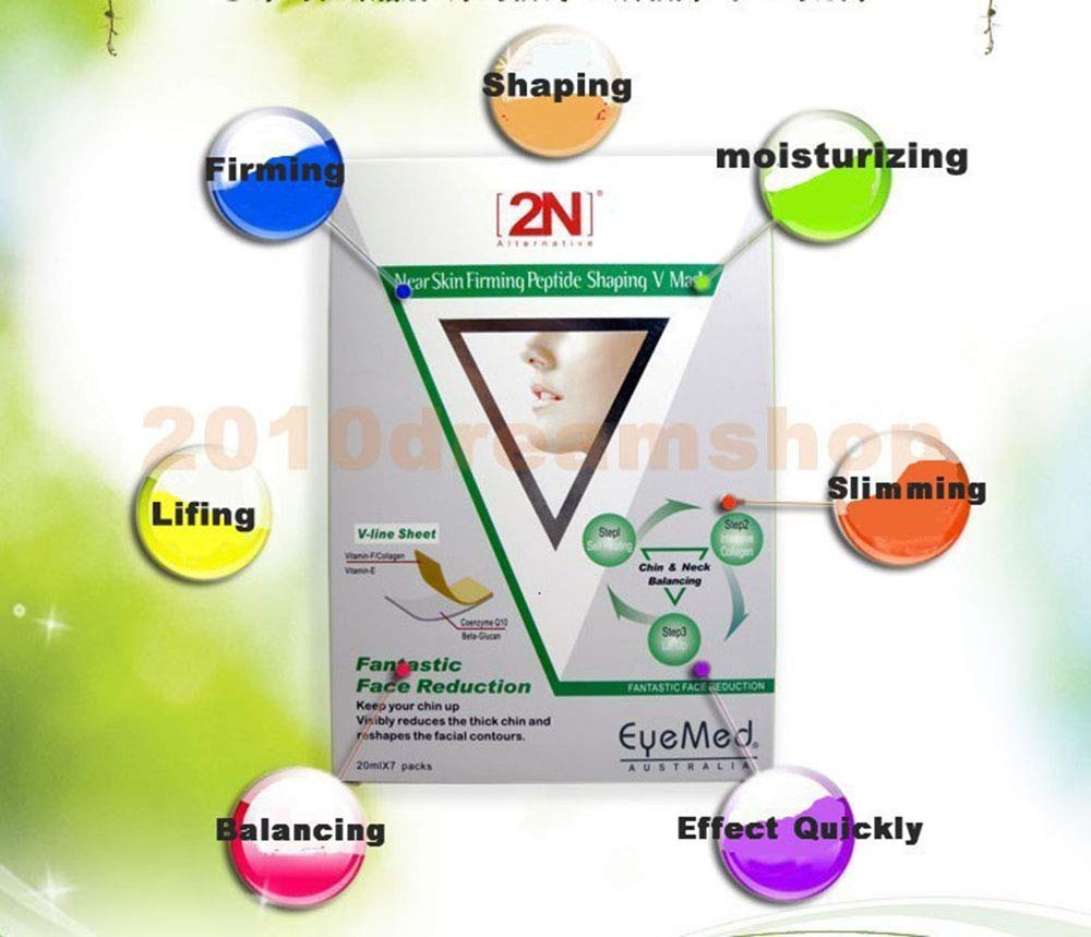 Face Firming Mask,7pcs Face Slimming Cheek Mask, Chin Lift upMask with Bandag Belt Help you Tighteni