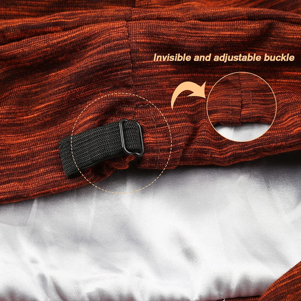 Greatremy Beanie Kids Silky Satin Lined Hair Bonnet Sleep Cap-Adjustable Elastic Band Slouchy Cotton