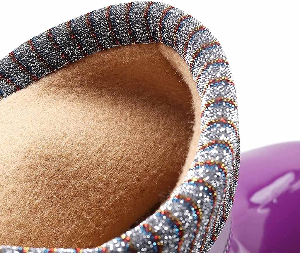 Aunimeifly Short rain Boots for Women and Waterproof Garden Shoes Stylish Light Ankle Rain Shoes and