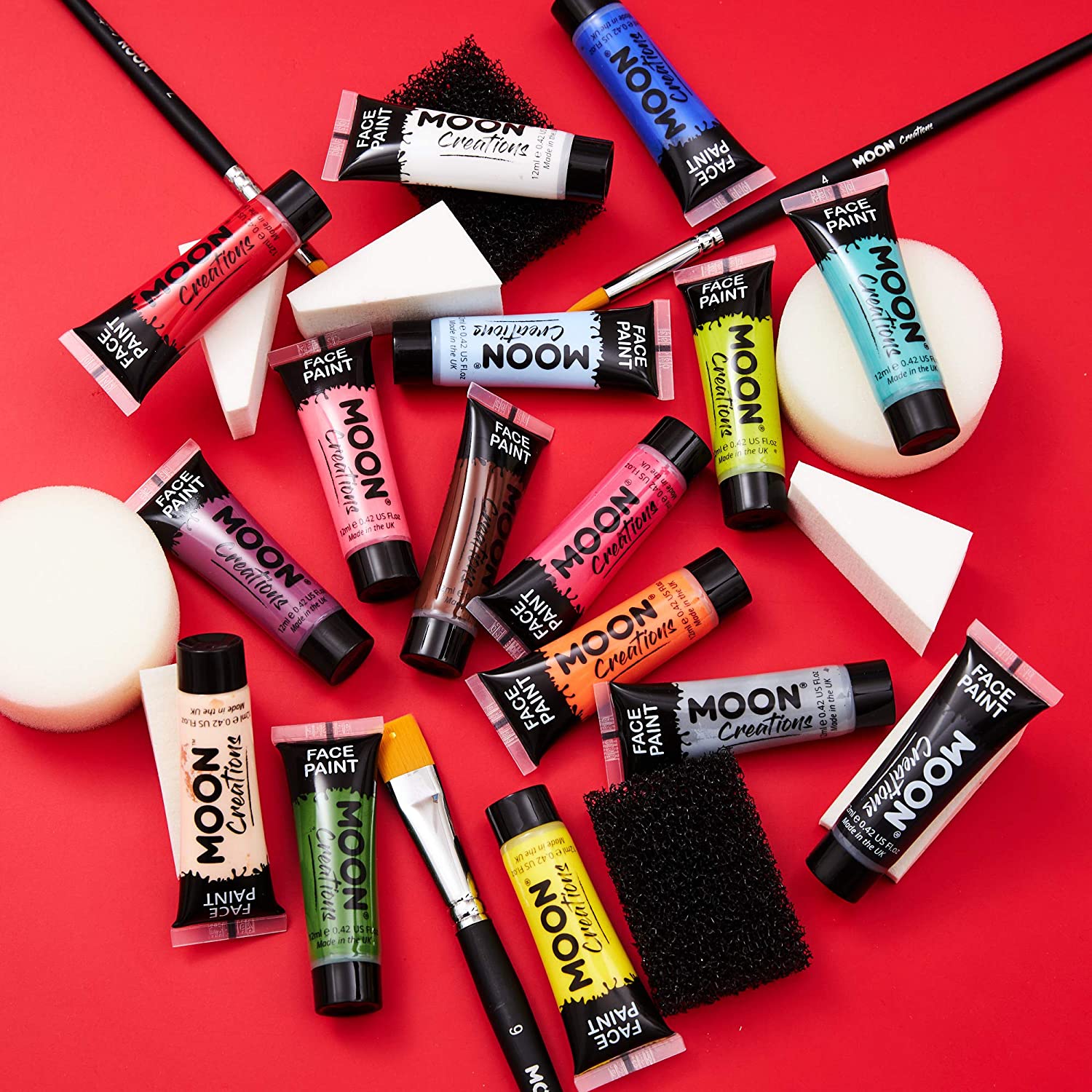 Moon Creations Face & Body Paint 0.40fl oz - Pale Skin