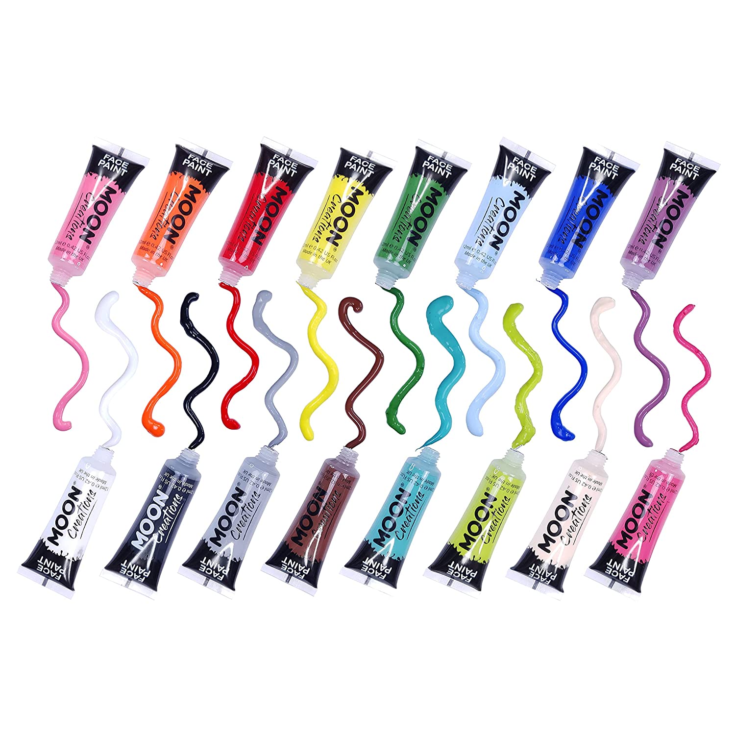 Moon Creations Face & Body Paint 0.40fl oz - Pale Skin