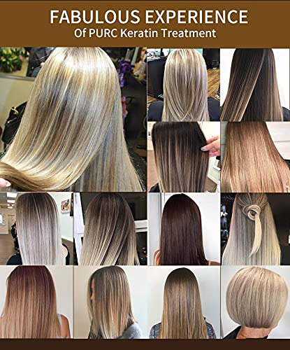 PURC Brazilian Keratin Hair Treatment Straightening Hair Straightener Hair Scalp Care PURE 1000ml