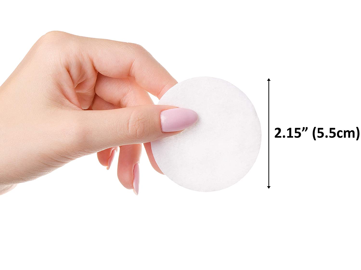 My Cotton Premium Cotton Rounds for Face (3 Pack) | Makeup Remover Pads, Hypoallergenic, Lint-Free |