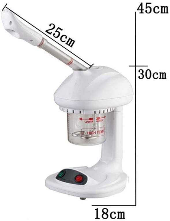 ZYX Nano Ionic Desktop Facial Steamer, Hot Mist Nano Ionic Face Steamer for Spa Skin Care Sinuses Ad