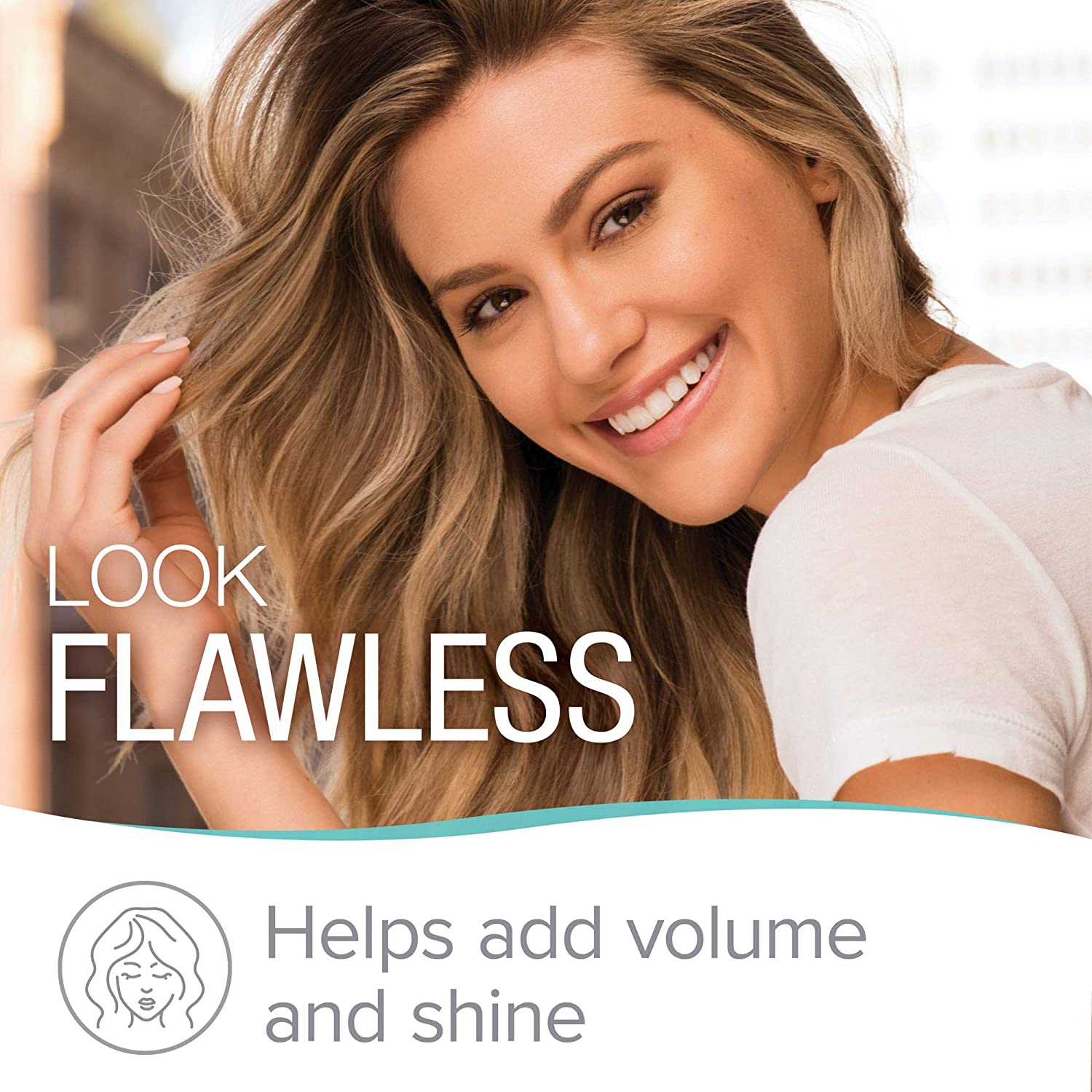 BioSil by Natural Factors, Hair, Skin, Nails, Supports Healthy Growth and Strength, Vegan Collagen,