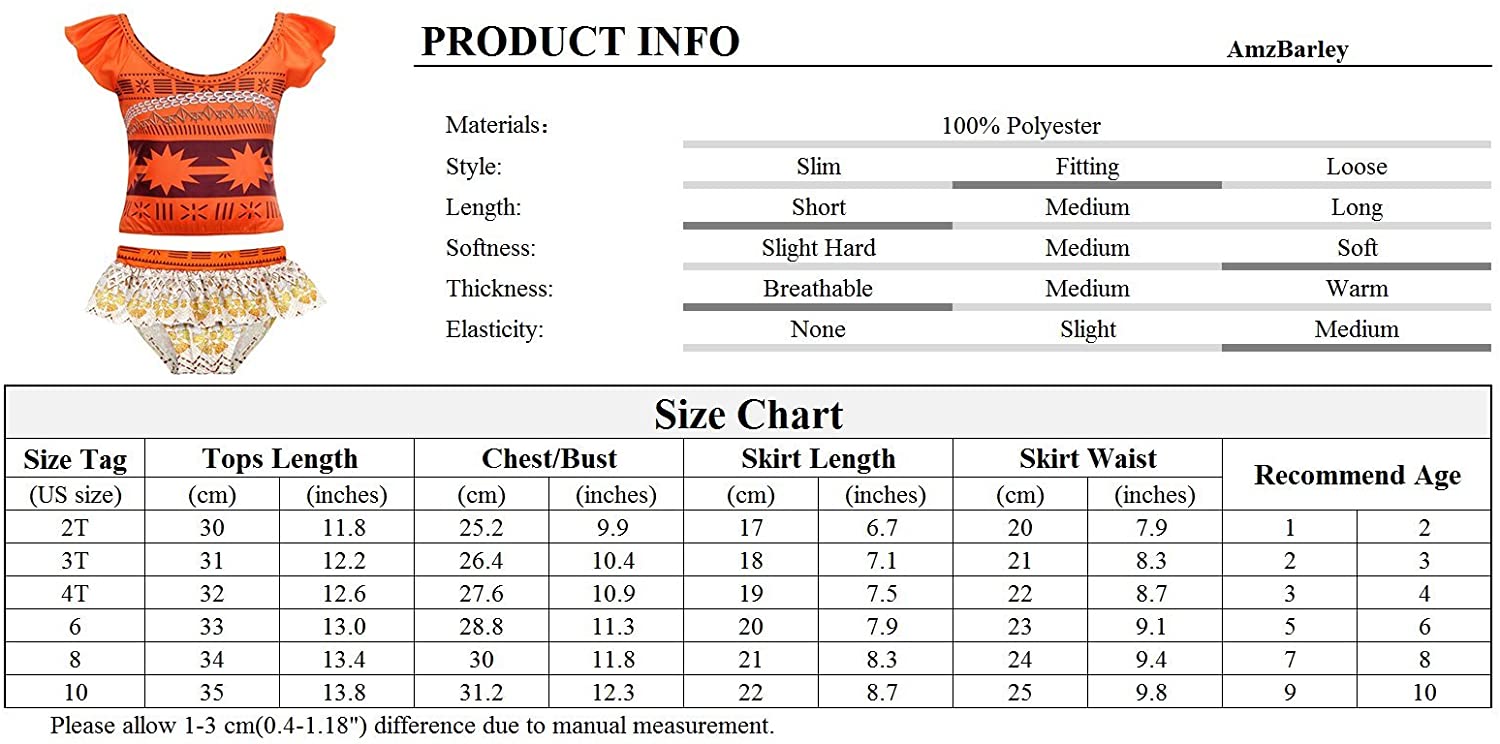 AmzBarley Little Girls Swimwear Two Piece Bathing Suit Bikini Set Beach Sport Pool Party Swimmsuit w