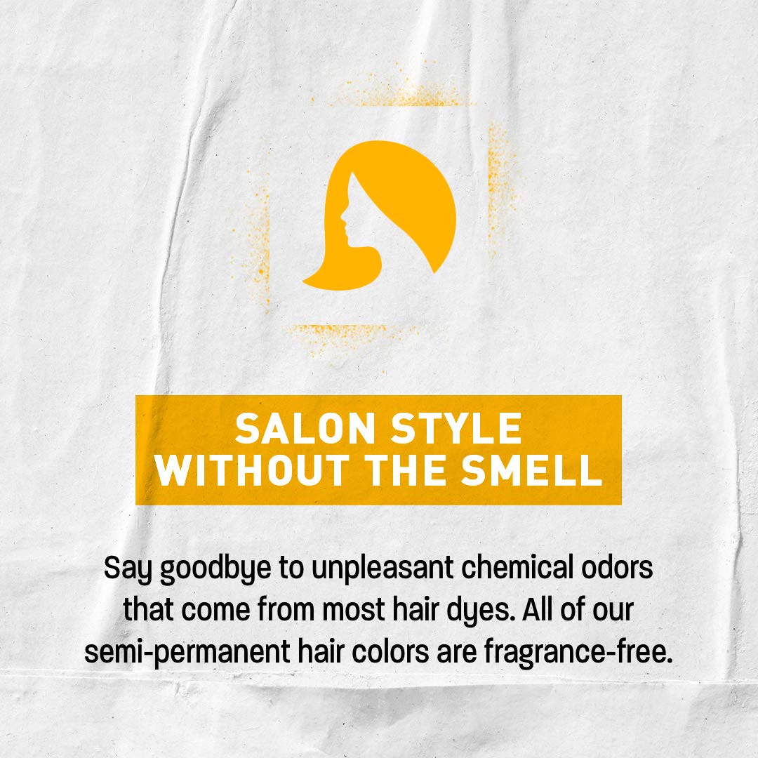 Color X-Change Semi-Permanent Hair Color, GRAFFITI GREEN , 4 Fl Oz (Pack of 1)