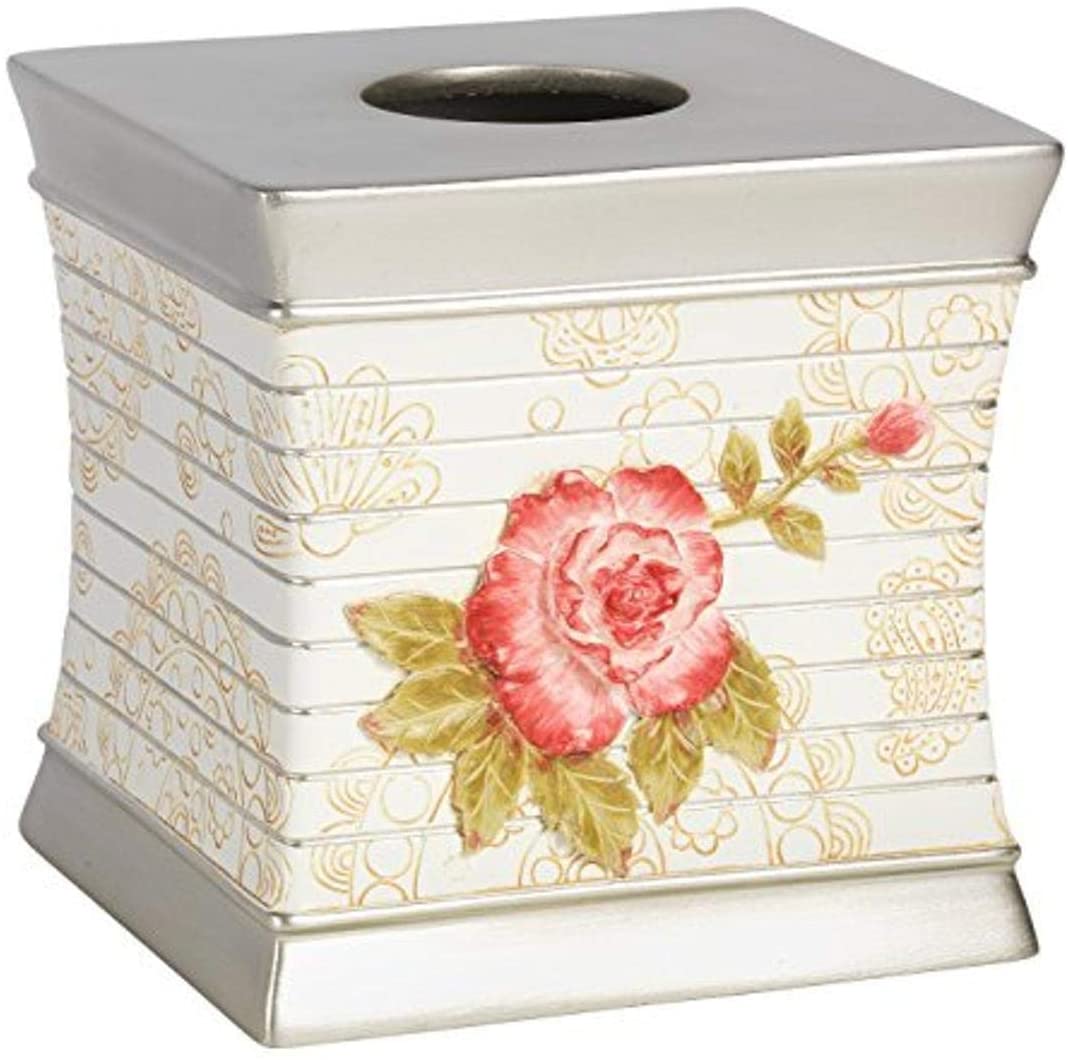 Popular Bath Madeline, Tissue Box, Beige