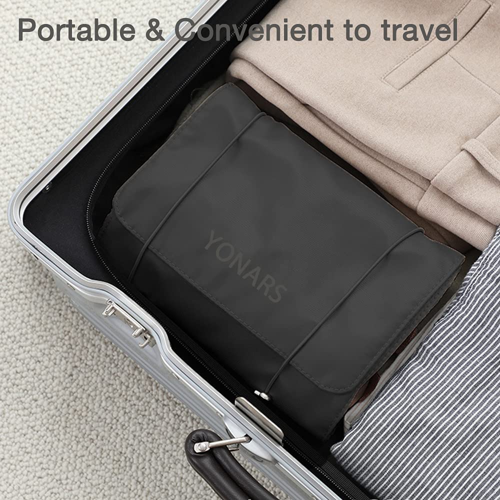 Travel Makeup Train Case Makeup Cosmetic Bag, Organizer Portable Storage Bag with Removable Bag for 