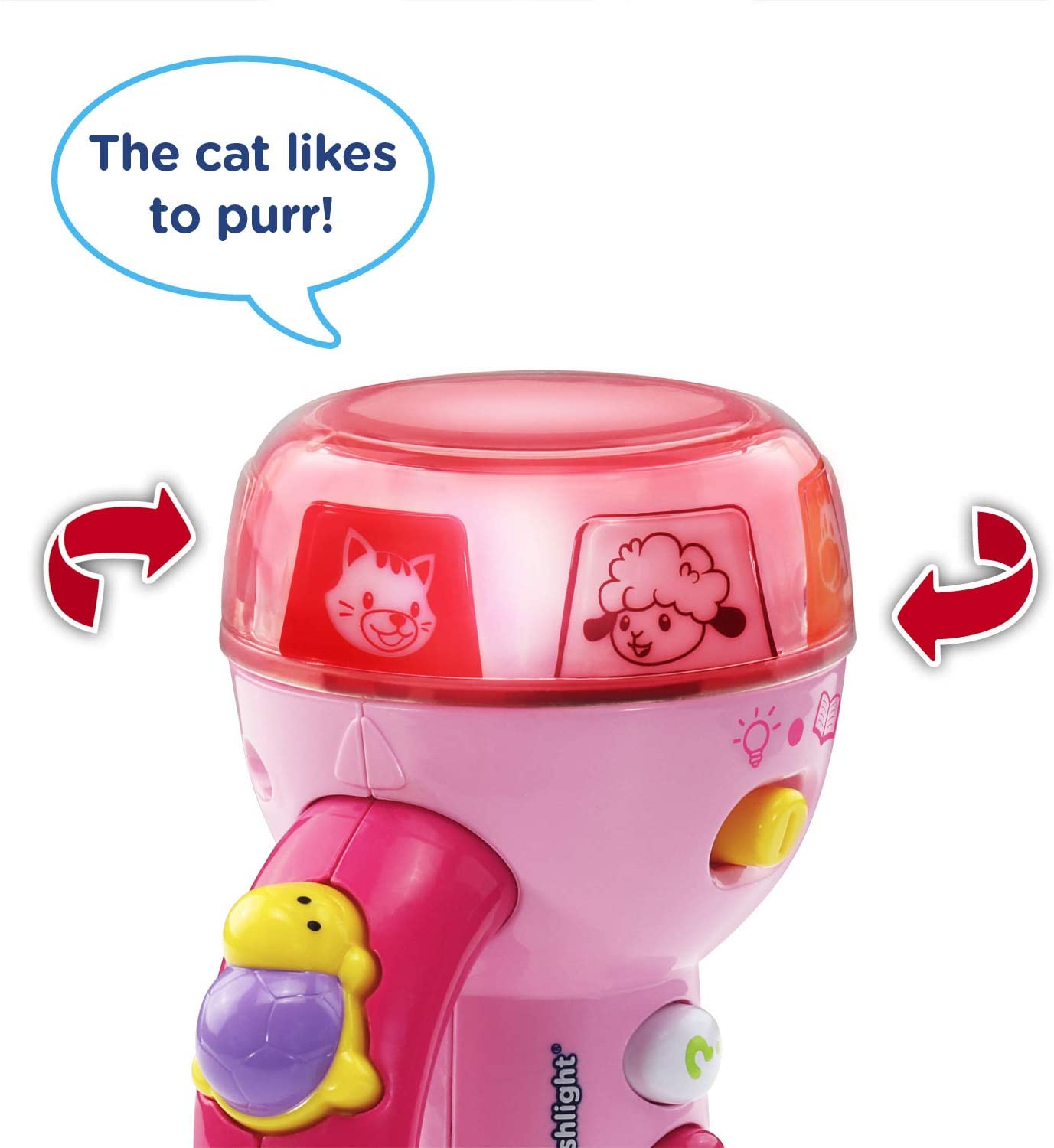 VTech Spin & Learn Color Flashlight , Pink