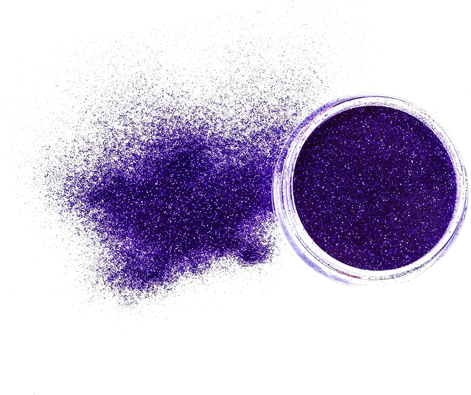 Slice of the Moon | Blue Violet Glitter Powder, 0.35oz (10g) | for Professional or Personal Use - Na