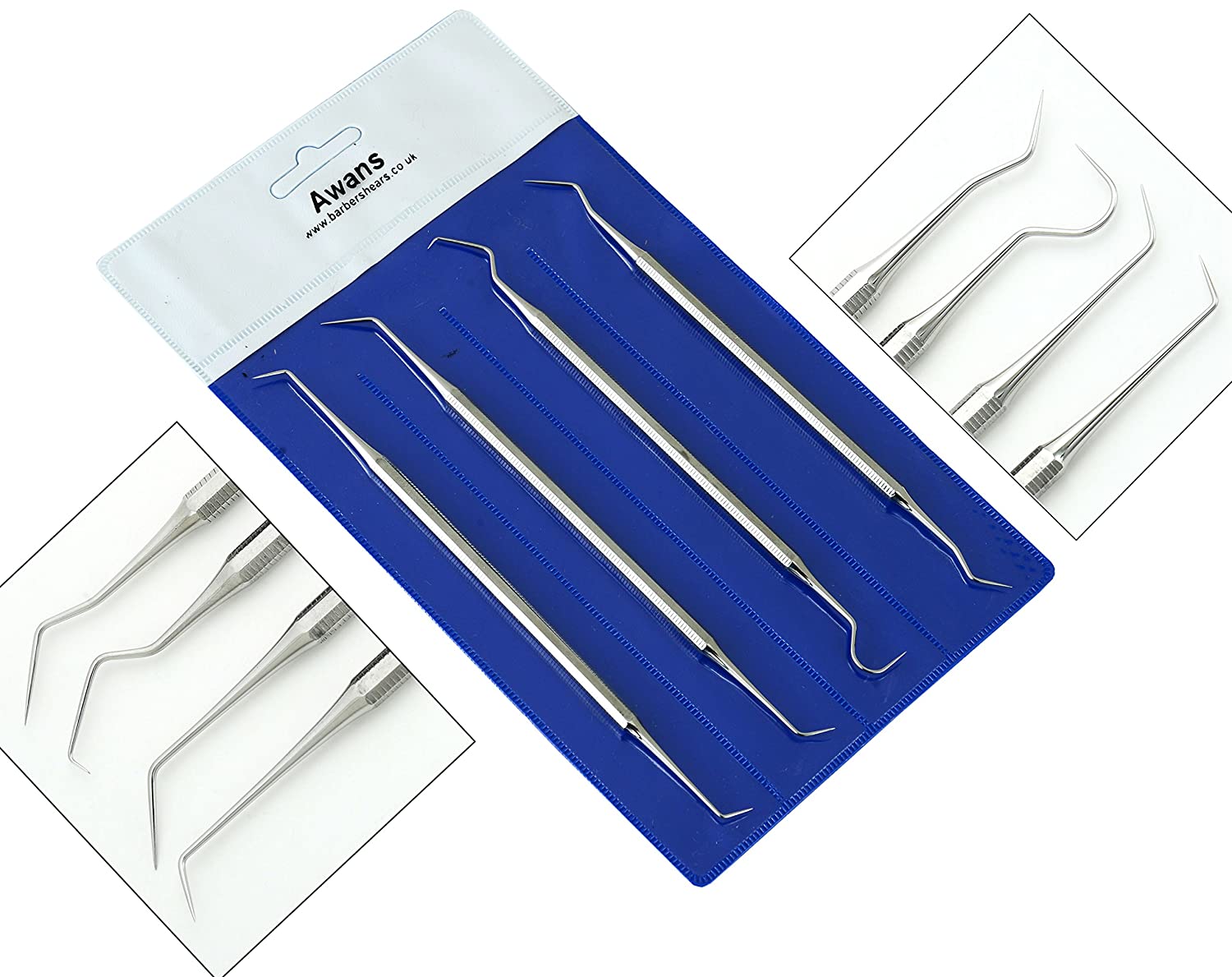 Awans Wax Carving Dental Tools Jewellers Jewellery Design Art Craft Sculpting Tools, Dental Picks (P