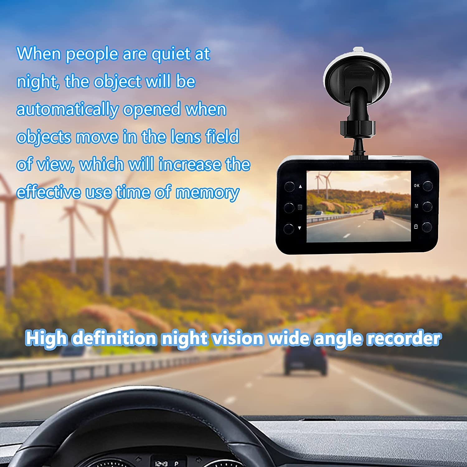 Dash Cam for Cars 1080P FHD Car Dash Camera 2021 New Version Car Camera Recorder 2.4Inch Screen Dash