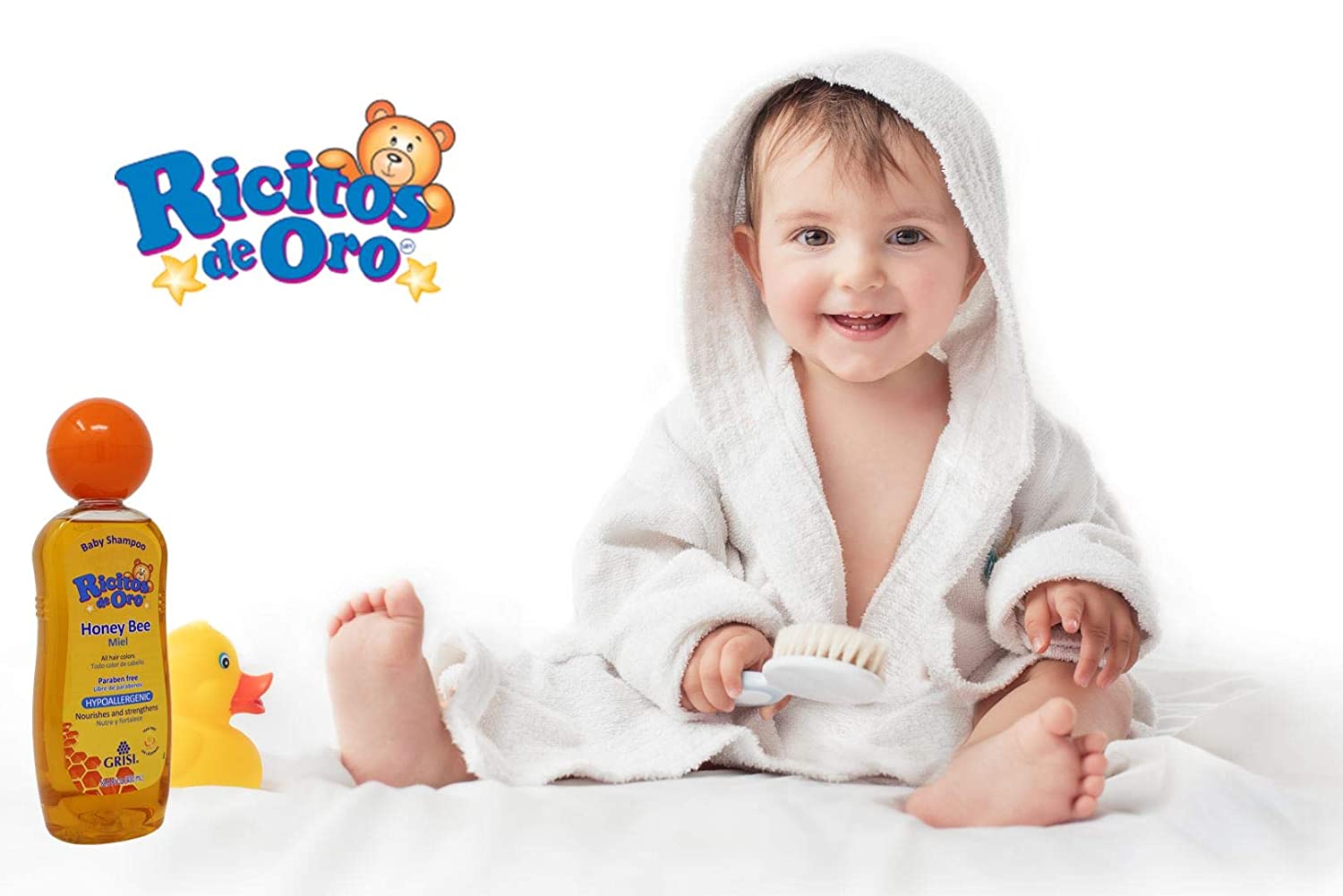 Ricitos de Oro Honey Baby Shampoo with Natural Honey Extract - 8.4 FL. OZ.
