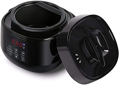 MQSS Wax Warmer Hair Removal Home Waxing Kit Women Men Painless at Home Waxing with 4 Packs Hard Wax