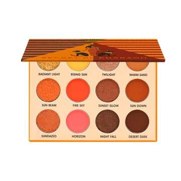 EBIN NEW YORK Coral Oasis - Secret of Pharaoh Eyeshadow Palette, Highly Pigmented and Blendable, Cru