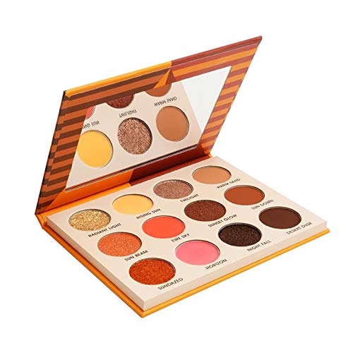 EBIN NEW YORK Coral Oasis - Secret of Pharaoh Eyeshadow Palette, Highly Pigmented and Blendable, Cru