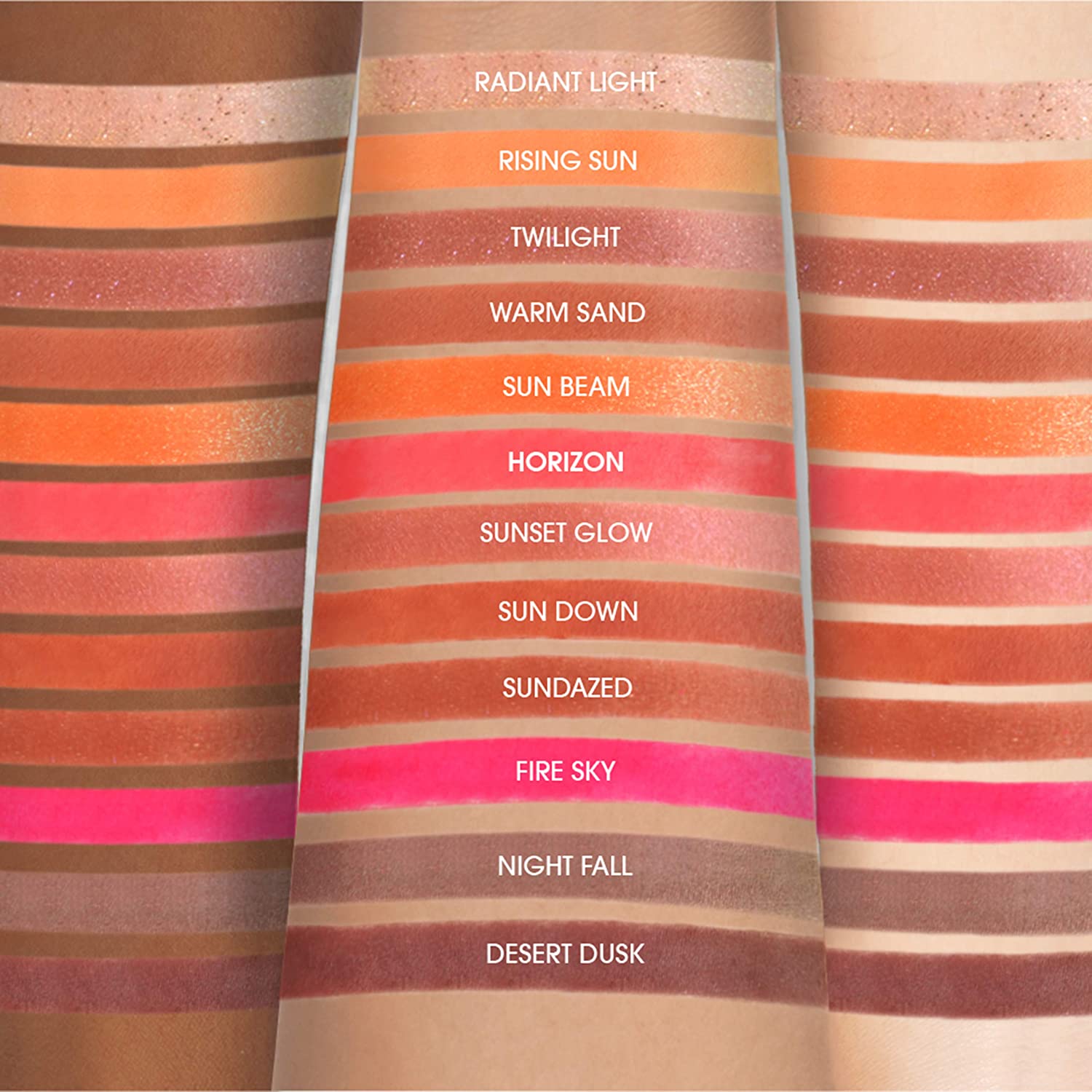 EBIN NEW YORK Coral Oasis - Secret of Pharaoh Eyeshadow Palette, Highly Pigmented and Blendable, Cru