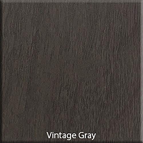 Full Size Conversion Kit Bed Rails for Baby Cache Cribs (Vintage Gray)