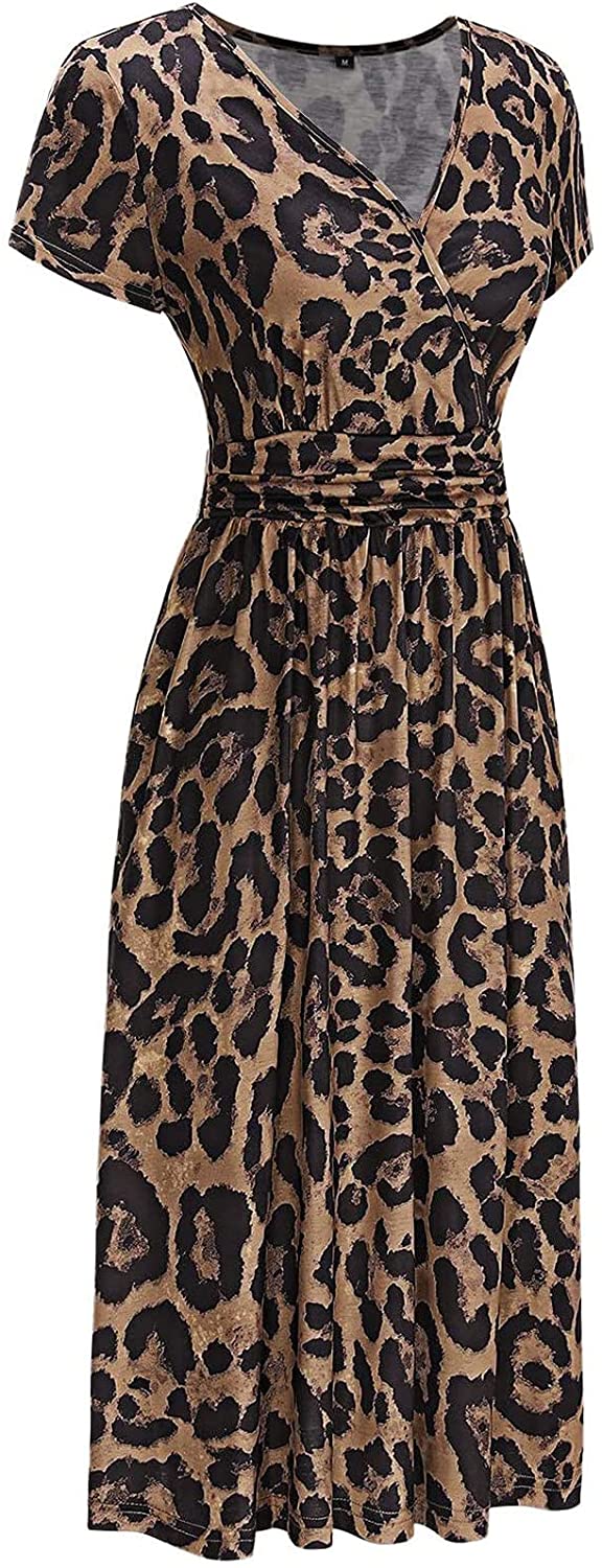 WYTong Women Summer Casual Sleeveless Mini Plain Pleated Tank Vest Dresses Beach Maxi Dress