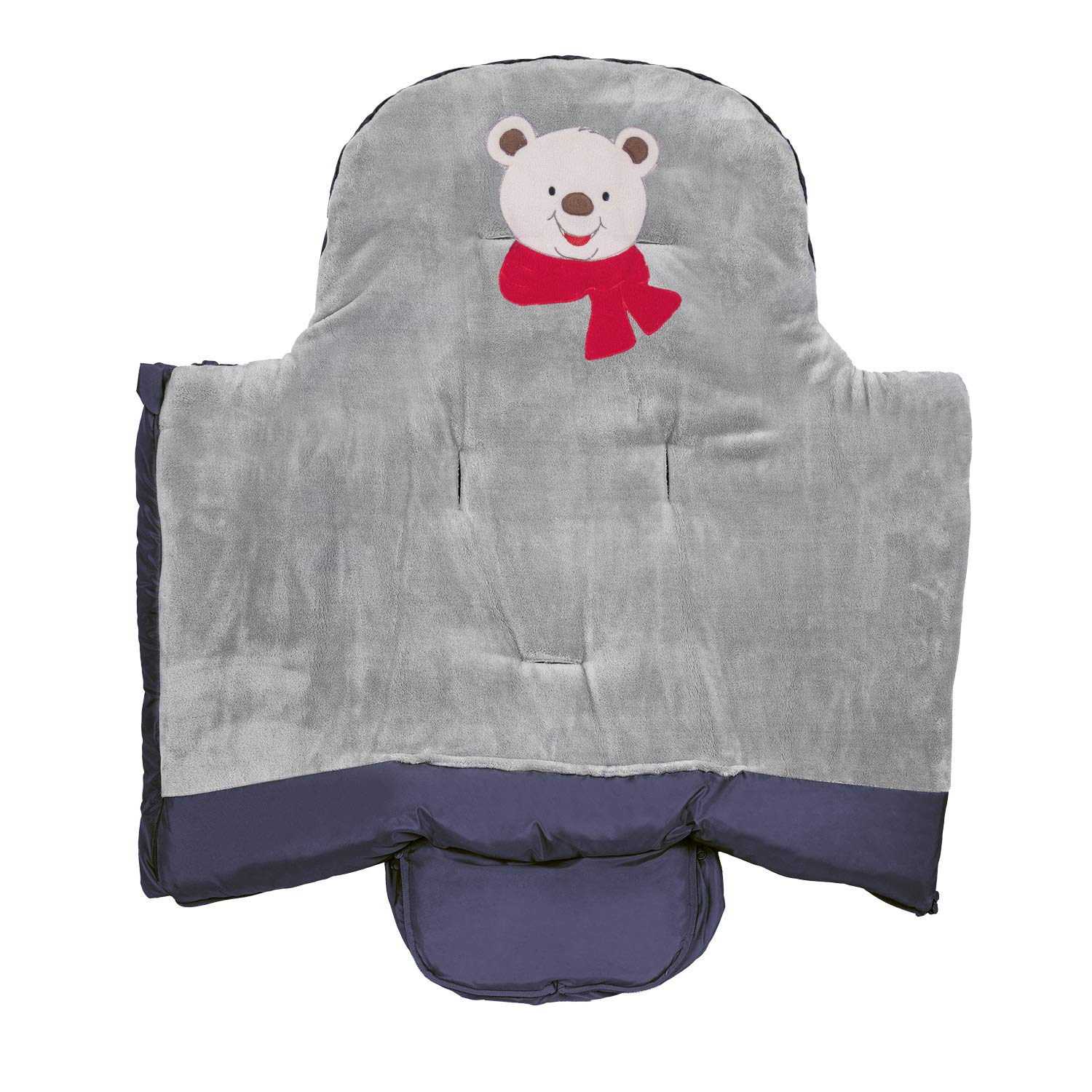 Orzbow Warm Bunting Bag Universal,Stroller Sleeping Bag Cold Weather,Waterproof Toddler Footmuff(Blu