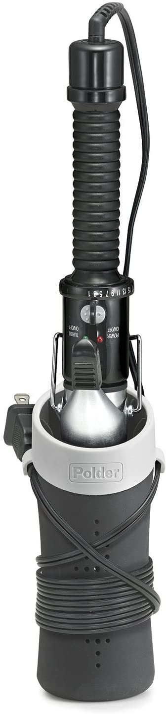 Polder High-heat silicone Hair Iron Hot Sleeve, Black