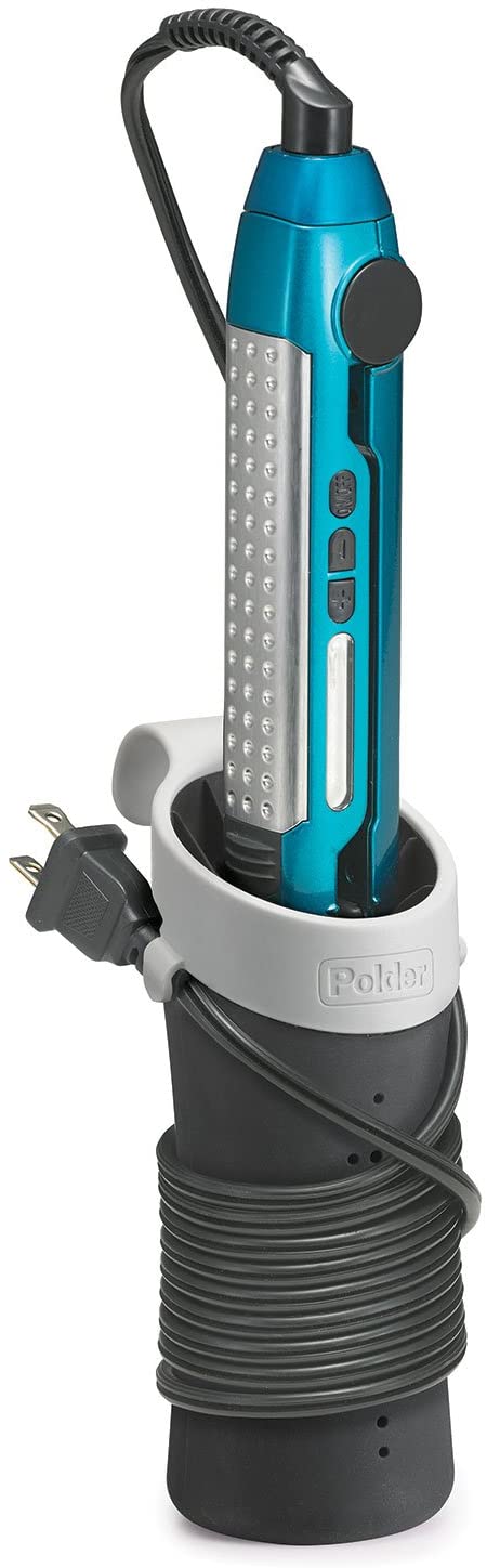 Polder High-heat silicone Hair Iron Hot Sleeve, Black