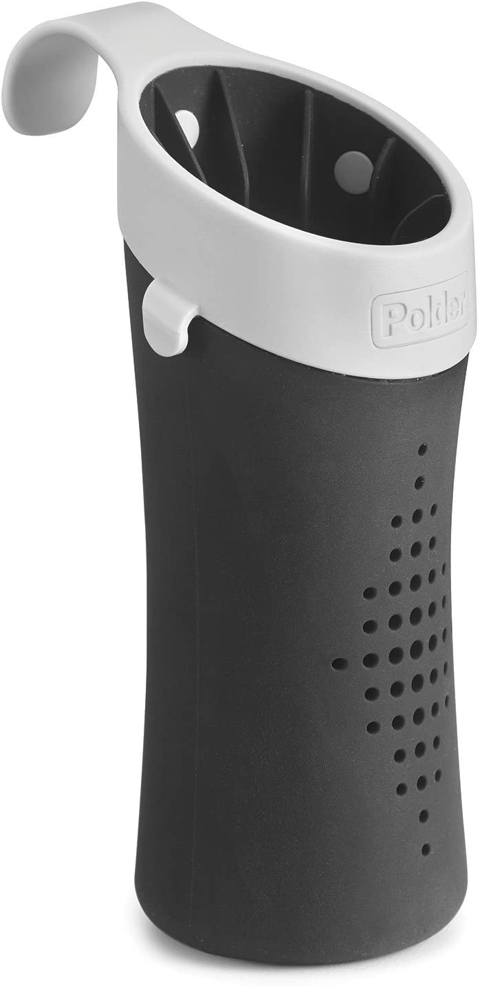 Polder High-heat silicone Hair Iron Hot Sleeve, Black