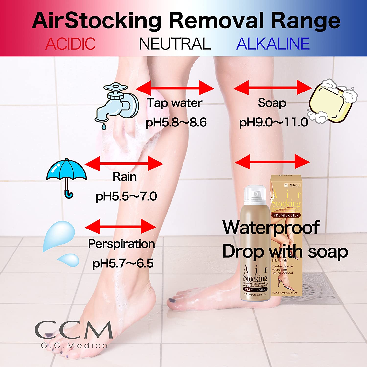 AirStocking Premier Silk [PS04] Bronze 120g