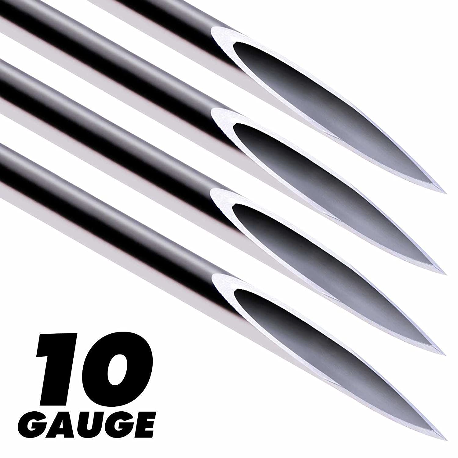 ACE Needles 10 gauge Sterile Piercing Needles - 25 pcs