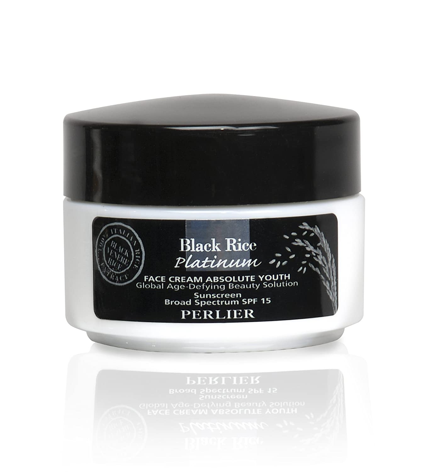 Perlier Black Rice Anti-Aging Face Moisturizer For Women - Wrinkle Cream - Anti-Aging Moisturizer Fa