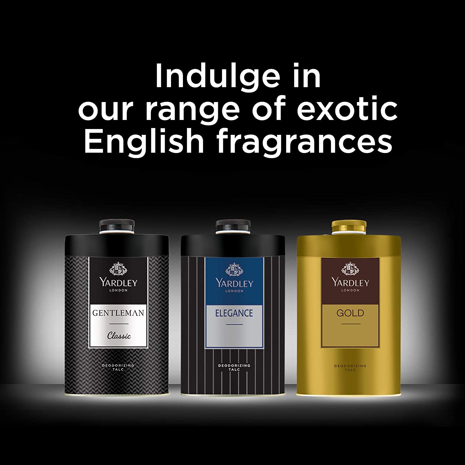 Yardley London Gentleman Deodorising Talc Talcum Powder For Men 100Gm