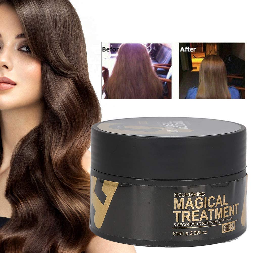 60ml Hair Mask Deep Conditioner, Hair Care Conditioner Treatment Deeply Moisturizing Nutrient Smooth
