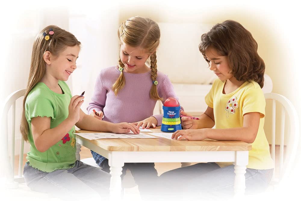 Learning Resources Time Tracker Mini Visual Timer, Classroom Timer, Hand Washing Timer, Auditory and