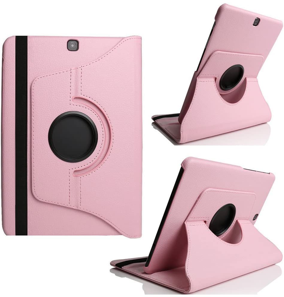 Samsung SM-T820 Case Cover,INorton 360 Degree Rotating Stand Smart Case,Premium PU Leather Full-Body