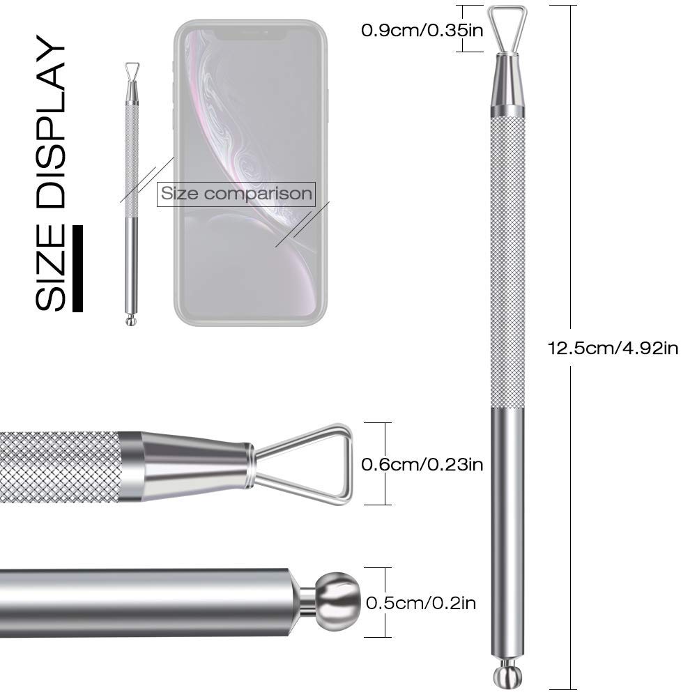 Nail Polish Remover Wrap Clips Soft Silicone Nails Art Soak Off Clip, UV Nail Polish Remover Clips S