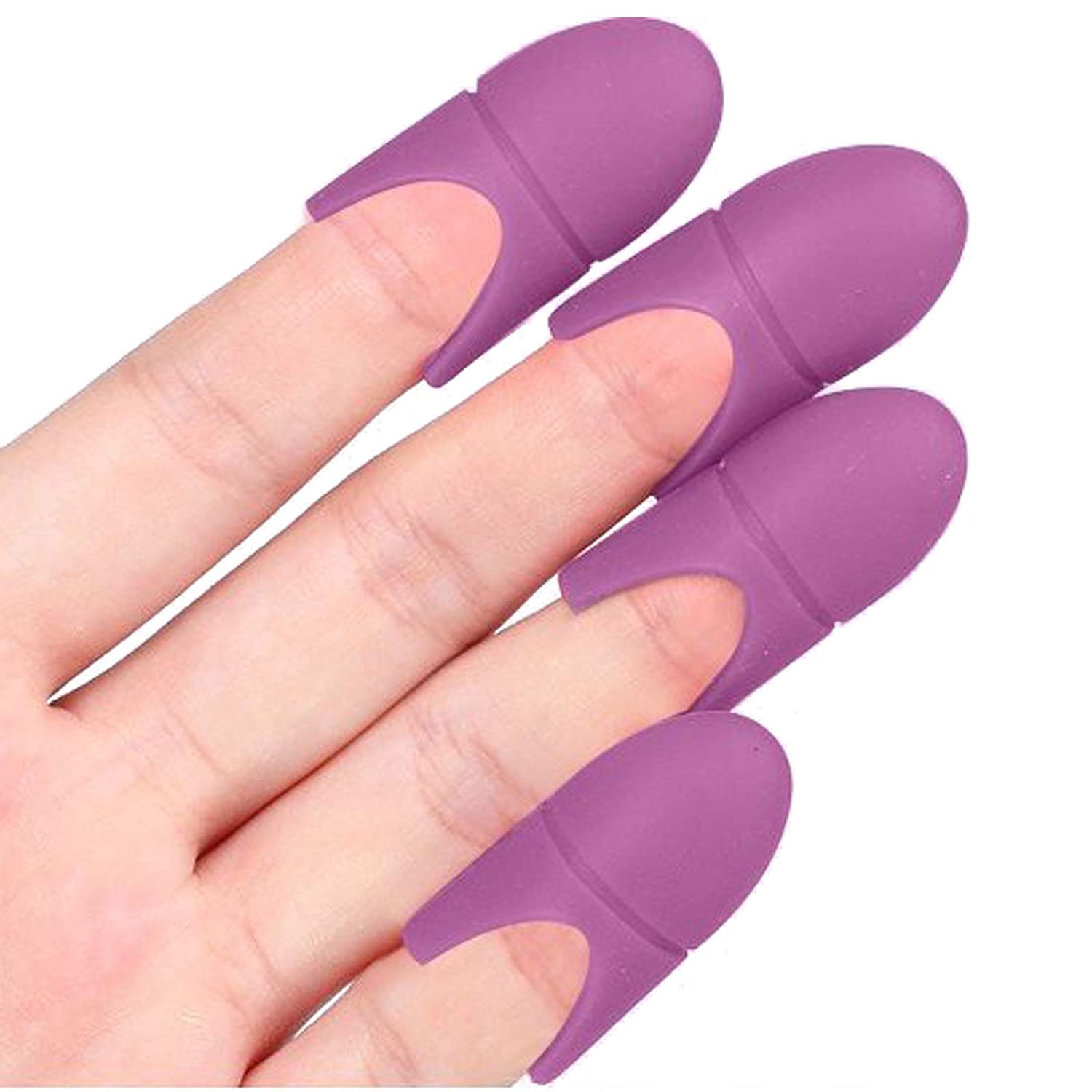 Nail Polish Remover Wrap Clips Soft Silicone Nails Art Soak Off Clip, UV Nail Polish Remover Clips S